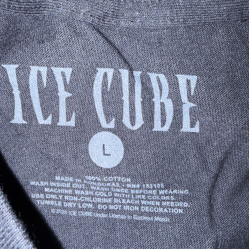 Ice Cube Today Was a Good Day Christmas Holiday T-shirt New Size Large Men’s - Picture 3 of 4
